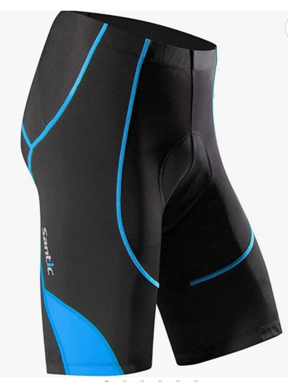 NWT Santic Cycling Shorts Padded for Mens Bicycle Riding.